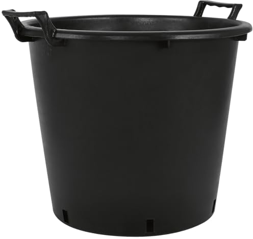 Erhard-Trading Pflanzcontainer mit Griff Baumschulcontainer schwarz (? 45 cm / 35 Liter)