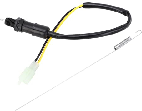 Bremslichtschalter Hinten, Universal-Bremslichtschalter Hinten 2-poliges ABS-Material, Federsatz für Klassische Bis Super-Bikes