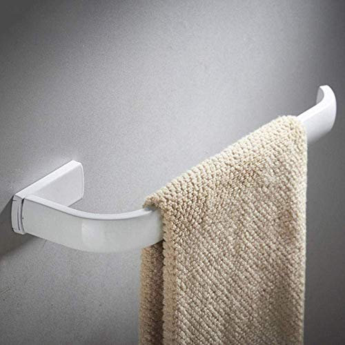 Wall Mounted Towel Ring Holder for Bathrooms 30cm Hand Towel Bar in Black and White Antique Bronze and Chrome Towel Hanger Ring in Gold Bathroom and Kitchen Accessory