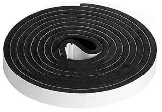 Leliafleury 2cm*1m Black Felt Strip Self Adhesive Furniture Pad Felt Tape for Chair Leg Floor Protector