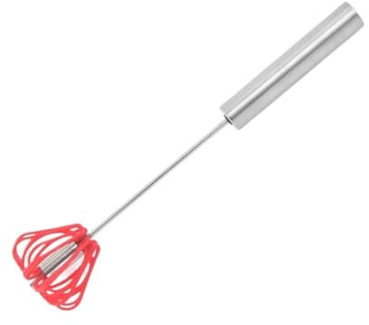 Frusta Per Uova Utensili Da Cucina Strumento Multifunzione For Miscelatore Semiautomatico In Acciaio Inossidabile, Strumento For Mescolare La Cucina Con Frullino For Le Uova Rotante A Spinta Manuale S