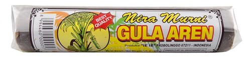 Nura Murni Gula Aren Palm Sugar(Arenga Sugar), Traditional Indonesian, 300g, Halal