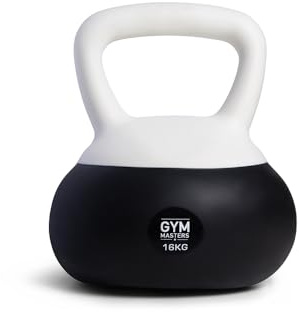 Kettlebell 16 kg Soft Neopren Hantel für Krafttraining, Functional Fitness & Home Gym – Stoßfest und Bodenschonend – Gym Masters