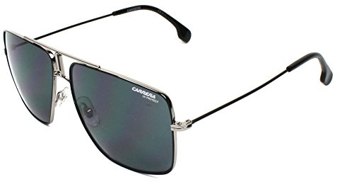Carrera Herren 1006/S IR TI7 60 Sonnenbrille, Schwarz (Grey Bluette)