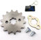STONEDER 420 14 dientes 17 mm engranaje de piñón de cadena delantera 50 cc 70 cc 90 cc 110 cc 125 cc 140 cc 150 cc 160 cc motor ATV Quad Pit Dirt Trail Bike