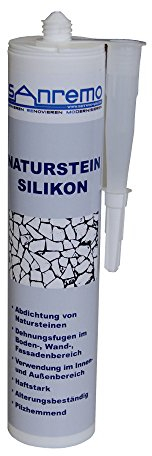 6x 310ml SANREMO NATURSTEINSILIKON nach RAL-CLASSIC® Farbtöne ca. RAL 8028 (4,51 €/100ml)