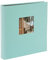 goldbuch Bella Vista 27907 - Album fotografico con ritaglio, 30 x 31 cm, 60 pagine nere con divisori in pergamena, album fotografico in lino, colore: Aqua