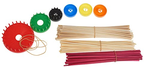 Bastel-Set Strohstern inklusive Anleitung Weihnachtsstern