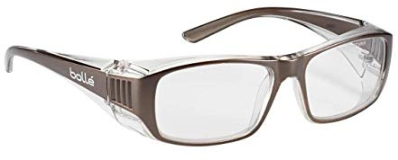 X 10 Bolle B808 sur Ordonnance Sécurité Lunettes Verre Transparent