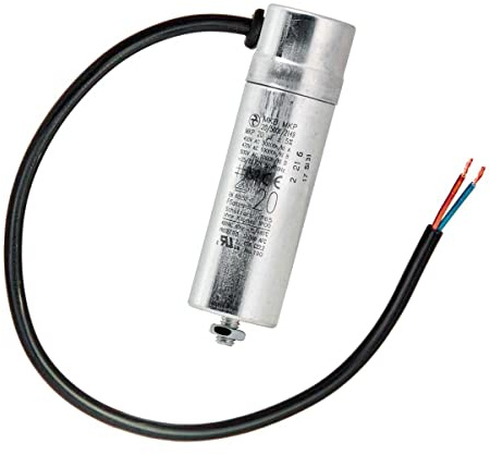 Hydra Kondensator 20µF für Betonmischer, Teilenummer Hydra-20uF, Aluminium, Kapazität 20 Mikrofarad, Max. Spannung 500 Volt, Betriebstemperatur bis 85°C, Toleranz 10%