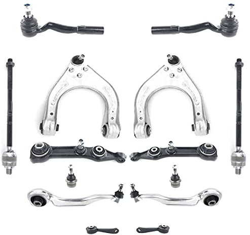 14 Tlg. Querlenkersatz Reparaturset,6x Vorne Oben Unten rechts Links Querlenker+2x Koppelstange+2x Spurstange+2x Spurstangenkopf+2x Traggelenk für CLS (C219)2005-2010,E-Klasse (W211)2002-2008 E T S211