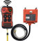 2-Button 12-24V AC/DC Wireless Crane Remote Control Industrial Radio Controller for Electric Chain Hoist Overhead Bridge Lifting Crane Transmitter and Receiver
