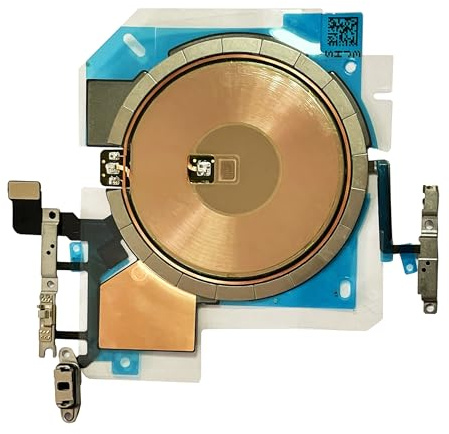Wireless Charging Chip NFC Coil Assembly with Flashlight Volume Flex Cable replacment for iPhone 14 pro Max 6.7 inch