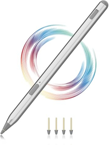 Uadbau Stylet USI2.0 pour certains modèles de Chromebook, gomme arrière et 4096 niveaux de pression pour Fire Max 11 et Fire HD 10 (version 2023) et Chromebook avec USI 2.0 d'autres marques,