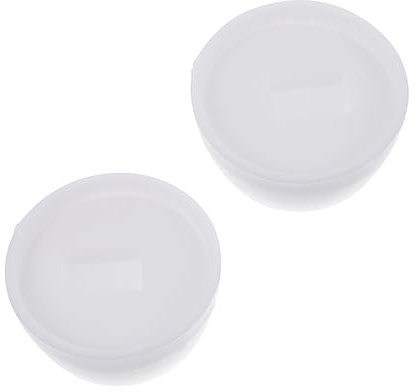 Hoement Copri Bullone Closestool Per Wc, Tappo Decorativo Per Bullone, Set Da 2 Paia, Plastica Resistente Adatta Per Fissaggio Cerniera Sedile Water