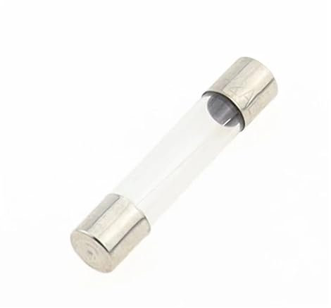 CWHHTVBI 100 Stück 6 x 30 mm Glassicherung, Rohrsicherung, 6 x 30 mm, schnelle Sicherung, 250 V, 0,5 A, 1 A, 2 A, 3 A, 4 A, 5 A, 6 A, 8 A, 10 A, 12 A, 15 A, 20 A, 25 A, 30 A, 6 x 30(1A)