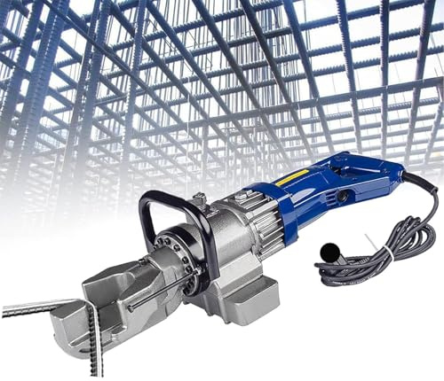 GUHPZA Plieuse Hydraulique Électrique pour Barres D'Armature, Pliage Jusqu'À 16 Mm, Angle De Pliage De 0 À 130 Degrés, Plieuse Portative pour Barres D'Armature,