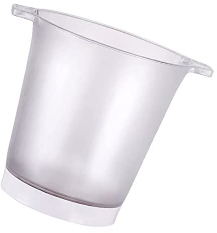 CONGARTENO 1 pièce Seau à Glace Rond Lumineux LED pour Bar et Ktv Seau à Bière avec Éclairage Parfait pour Créer Une Ambiance Chaleureuse Nocturnes