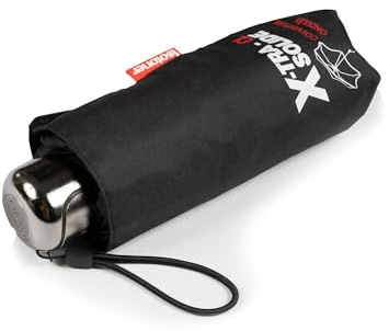 Isotoner Parapluie femme x-tra solide anti-retournement, compact, technologie ultra-déperlant