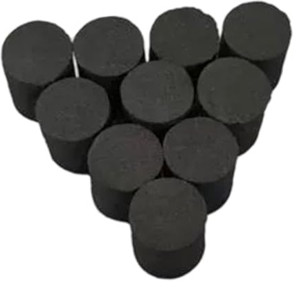 kowaku 10Pcs Elektronische Trommel Trigger 20mm Hohe Trommel Übungen Schwämme mit Klebstoff, 36 X 20 Mm