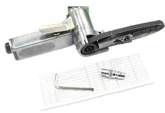 Lijadora de Banda, Lijadora de banda neumática 16000 rpm, lijadora ajustable, aleación aluminio, compresor aire, amoladora con lijado