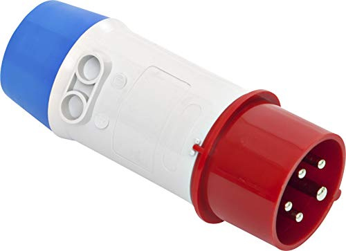 CEE-Adapter CEE-Stecker 400V auf Schuko-Kupplung 230V