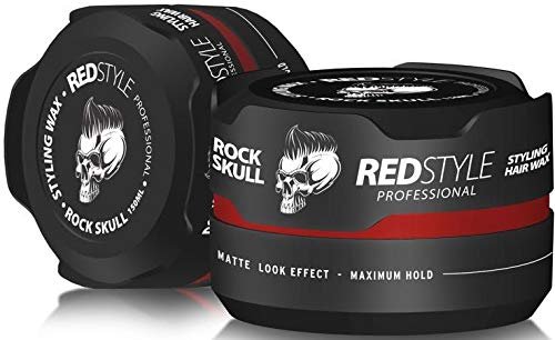 Redstyle Professional Haarwax Styling (2 x 150ml, Rot Hard Skull)