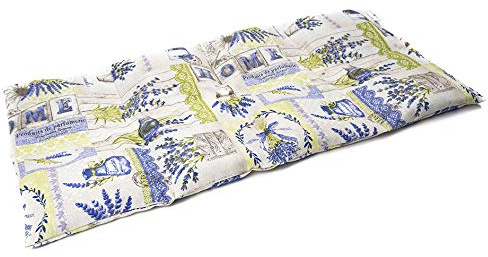 TERMOSAK Bouillotte Sèche avec Soja Vert et Lavande, 55x30 cm Coussin Chauffant Eco Chaud/Froid, avec Graines de Haute Durabilité, Sac Thermique pour Micro-ondes/Congélateur (006, 55x30)