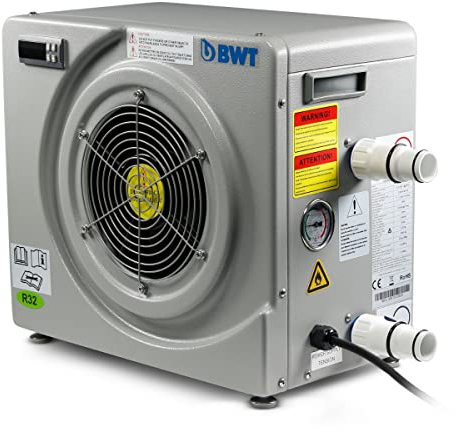 Paradies Pool® Wärmepumpe Plug and Play Defrost 25 Pool Heizung 4kW 220V Steckerfertig für Schwimmbad bis 25m³ Menge: 1 Stück