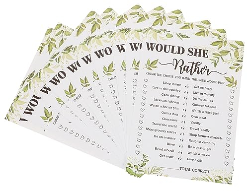 10 Stück Partyspiele Für Mädelsabende Spielkarten Für Brautpartys Originelle Spiele Schreibkarten