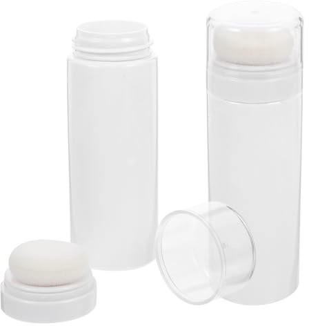 TOYANDONA Tragbare Babypuderbox Mit Puderquaste Kleiner Babypuderbehälter Aus Robustem Material Sanfter Körperpuderhalter Für Babys Praktische Aufbewahrungsflasche Für Reisen