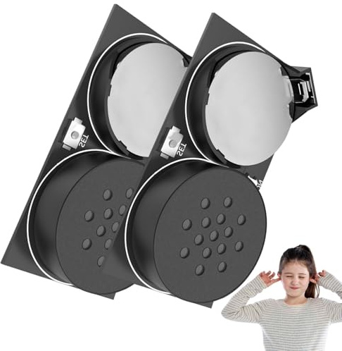 Wusideday 2 Stück Crickets Noise Maker Prank, Noise Maker Streich, 7 Sounds Geräuschmacher Streich, Pieping Streichgerät Lustige Streiche, Lustiger Gag Geschenk Für Freunde Familienschule