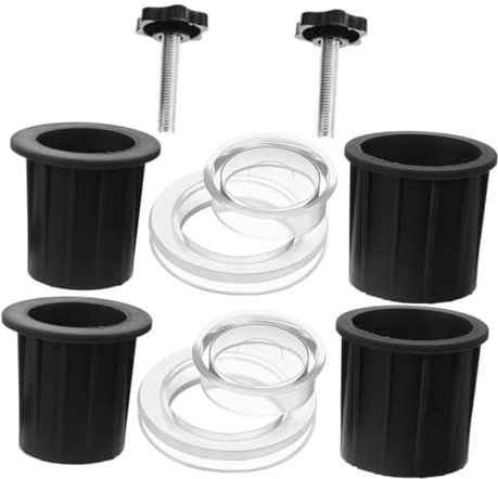 Toddmomy Bouchon pour Trou De Parasol De Bouchons pour Table De Patio pour Usage Extérieur Fixation Rapide Anti-Vent pour Parasol Et Table