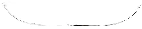 HELEVIA 2pcs Vordere Stoßfänger Niedrigere Chromleisten -Trimm 204 885 0821 Austausch für C -Klasse W204 Standard vor Facelift 2008 Bis 2010