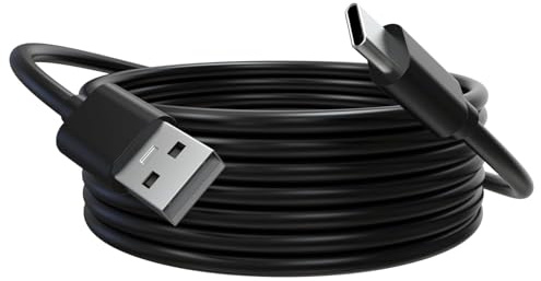 Replacement HD60 X USB C Data Cable Charging cable compatible with Elgato HD60 S, HD60 S+, 4K60 S+, 4K X, Wave Neo/1/3/ XLR, Facecam MK.2, Facecam Neo, Game Capture Neo, Stream Deck XL (10ft)