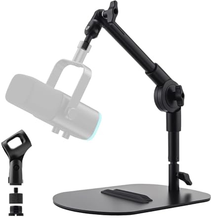 mic stand, Mikrofonarm-Desktop for Mikrofone/Kameras/Webcams, maximale Belastung 2,2 Pfund,parts