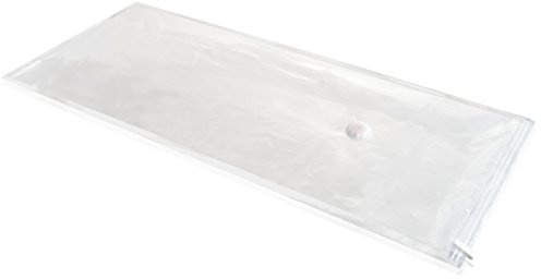 Leifheit Vakuumbeutel groß 2er Set, Vakuumier Beutel für Kleidung, Wäscheaufbewahrung schützt vor Motten, Staub und Geruch, reduziert den Platzbedarf um 75%, abwaschbare Aufbewahrungsbeutel