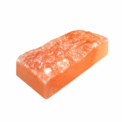 SalNatural 10x Salzziegel 20x10x5 cm eine Seite rauh. Original Kristallsalz bekannt als Himalaysalz- Salt Range Punjab. Salzstein für Sauna, Salzräume, Salzwand, Sauna & Infrarotkabinen