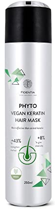 Fidentia Phyto Vegan Keratin Hair Mask | Pflegt strapaziertes Haar, verbessert die Kämmbarkeit - ohne Silikone