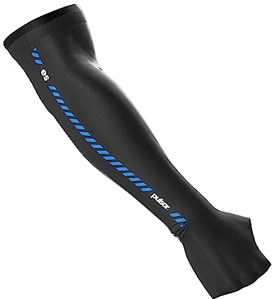 Pulsar eS Gaming-Armstulpe für E-Sports, Gaming, Kompressionsmanschette, Handflächenlang, Größe M, Schwarz