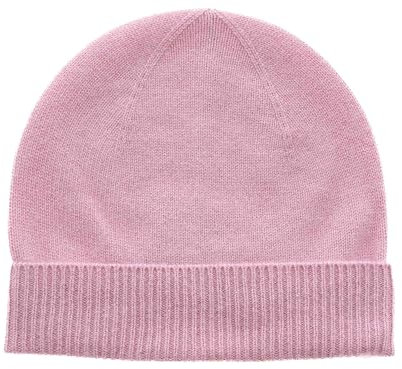 Zwillingsherz Grobstrick-Wintermütze aus 100% Kaschmir - Hochwertige Unisex Strickmütze im Uni Design für Damen Jungen Mädchen - Hat – One Size – Cashmere – warm & weich im Frühjahr Herbst & Winter