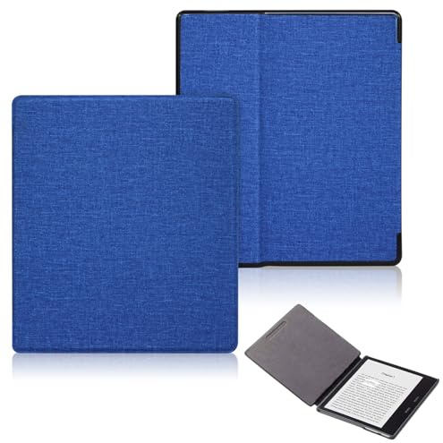 Sakenitly Strapazierfähige Stoff Hülle für 7 Zoll Kindle Oasis (NUR 10. und 9. Generation, Veröffentlichung 2019 und 2017), Leichte