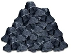 Best For Garden Basaltsplitt 11-16 mm - Ziersplitt aus schwarzem Basalt, vielseitig verwendbar in Garten, Hof & Wegen, gewaschen & naturbelassen, Deko- und Teichkies (25)