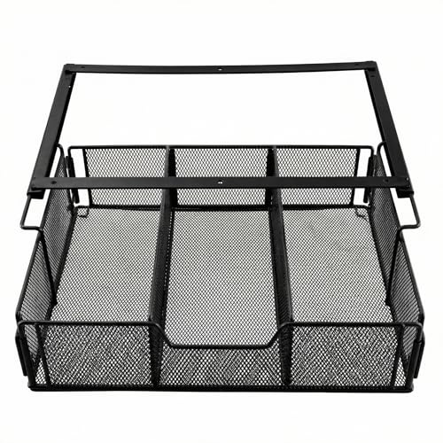 QWORK® Cassetto sotto scrivania, organizer per cassetti per scrivania e toeletta, cassettiera nascosta, robusta e durevole