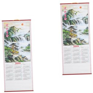 STOBOK 2stücke Hängender Wandkalender Für Organisation Und Planung Hochwertiger Monatskalender Im Eleganten Design Für Büro Und Zuhause Mit Vielseitigen Nutzungsmöglichkeiten