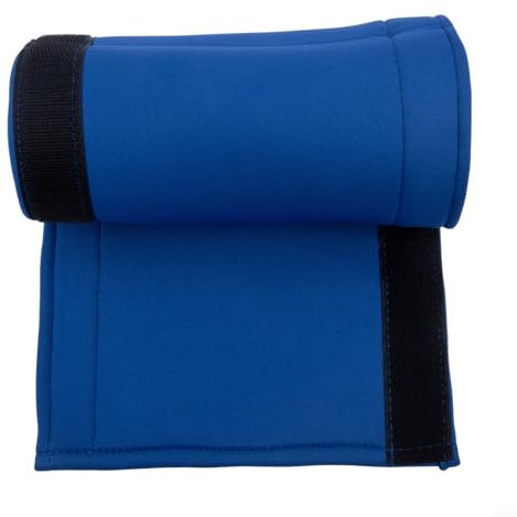 ZAMETTER Protector de pasamanos de piscina, cubierta de barandilla de piscina, mango de escalera antideslizante azul para piscinas interiores y exteriores (4 pies)