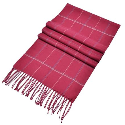 Handschuhe Mütze Schal Herren schottisches Schottenkaro, Schottenkaro, Geschenk für Männer, Frauen, Kinder Schal Für Schal Muster Blau Staubmagnet Tücher Kaschmir Schal Männer Schals (RD1, One Size)