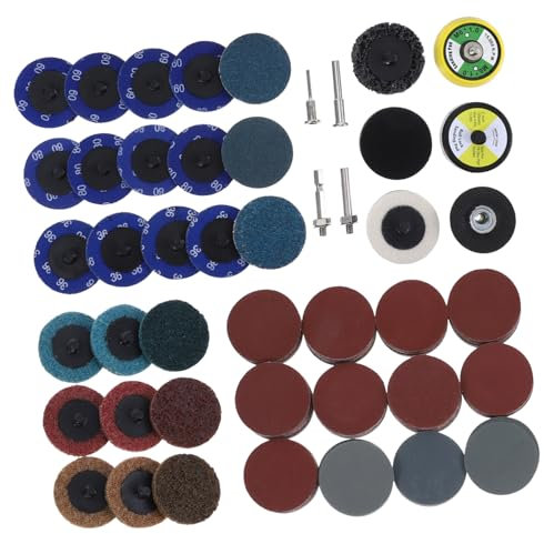 OUNONA 1 Satz Sandkasten Schleifpads Auto Schleifpapier Schleifscheiben Schleifscheibe Typ R Schleifpapier Bohraufsatz Exzenterschleifer Pads Schleifaufsatz Für Bohrer Zirkonia 300st