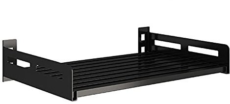 DONGGANSHI Support de Rangement pour Micro-Ondes en Acier Inoxydable, Support Mural pour Four à Micro-Ondes de Cuisine, Supports de Montage muraux pour Four à Micro-Ondes, Rangement multifonc