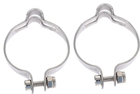 OSALADI 2pcs Bike Wire Clamp Bike Cable Fixed Clips Lines Clamp Brake Wire Clip Steel Cable
